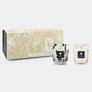 Baobab Collection Black/White & Pearls Candle Duo 2 X Petite - Image 3