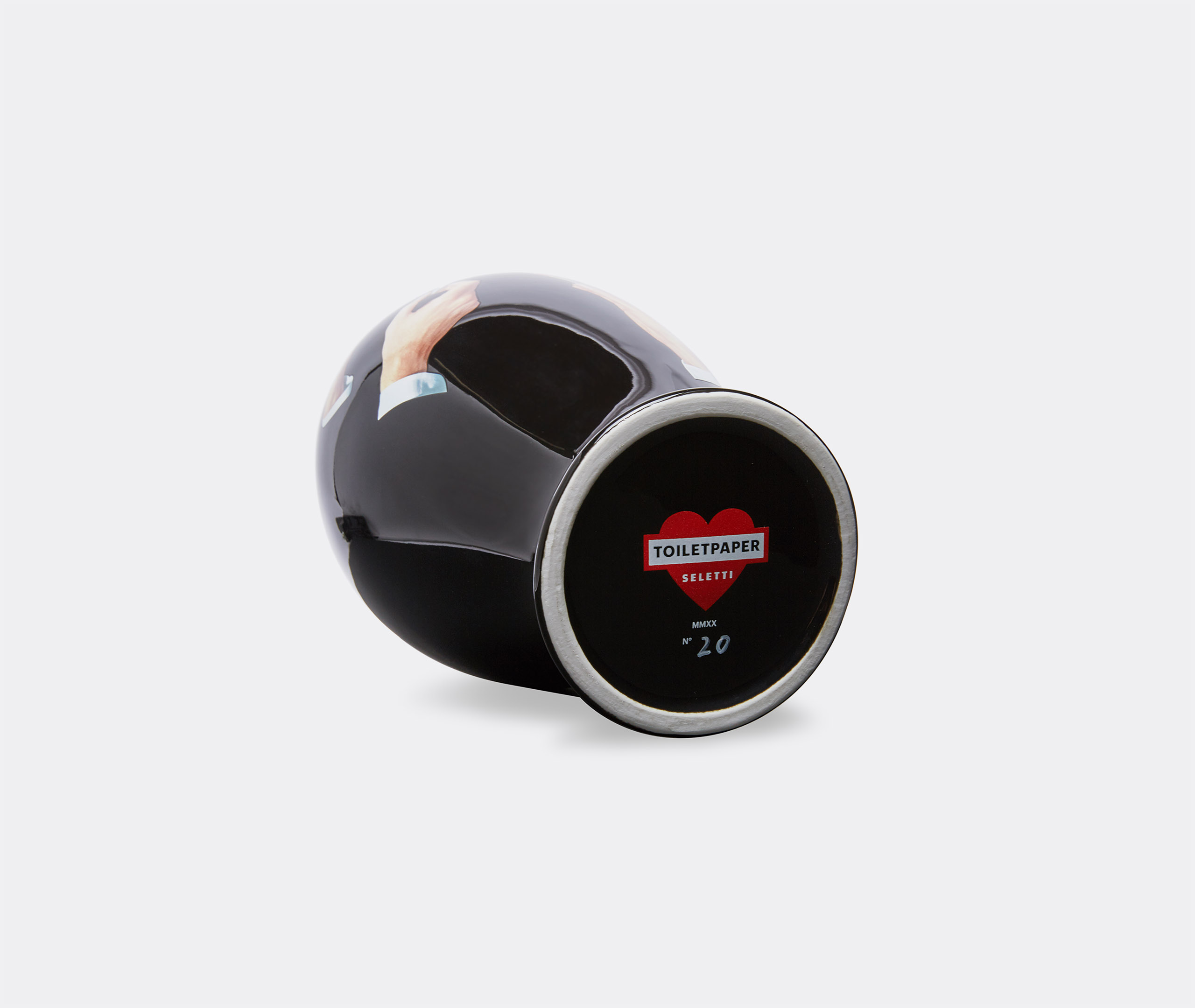 Seletti Vases Black/multicolor Uni In Black/multicolor