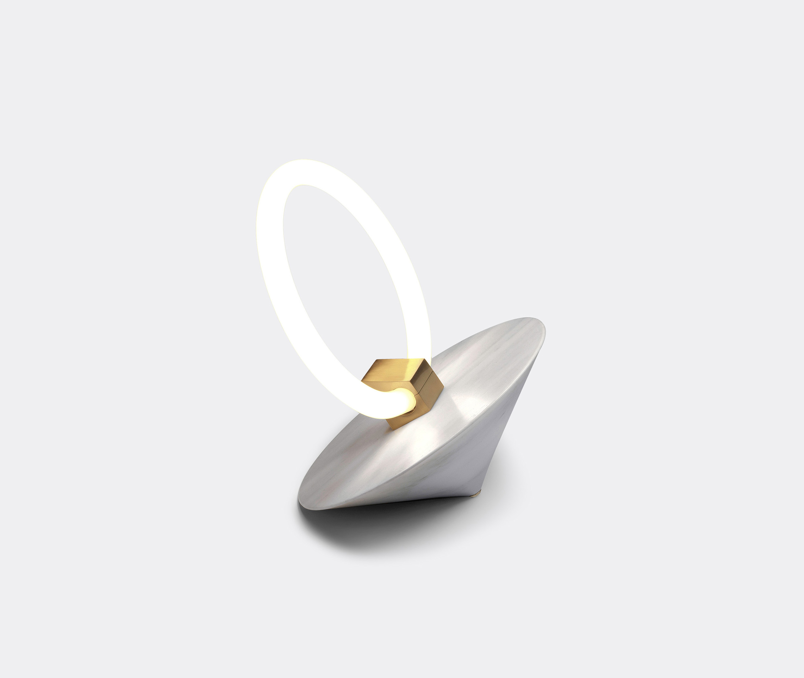 Chris Basias Studio Lighting White In White,gold