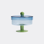 &k Amsterdam 'duo' Jar, Blue Multicolor -  Tea And Coffee Multicolor Uni