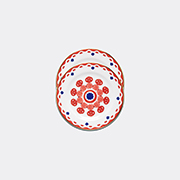 La DoubleJ 'miki' Dessert Plate, Set Of Two -  Tableware Multicolour Uni
