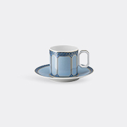 Rosenthal 'signum' Espresso Cup And Saucer, Blue -  Tea And Coffee Blue Uni