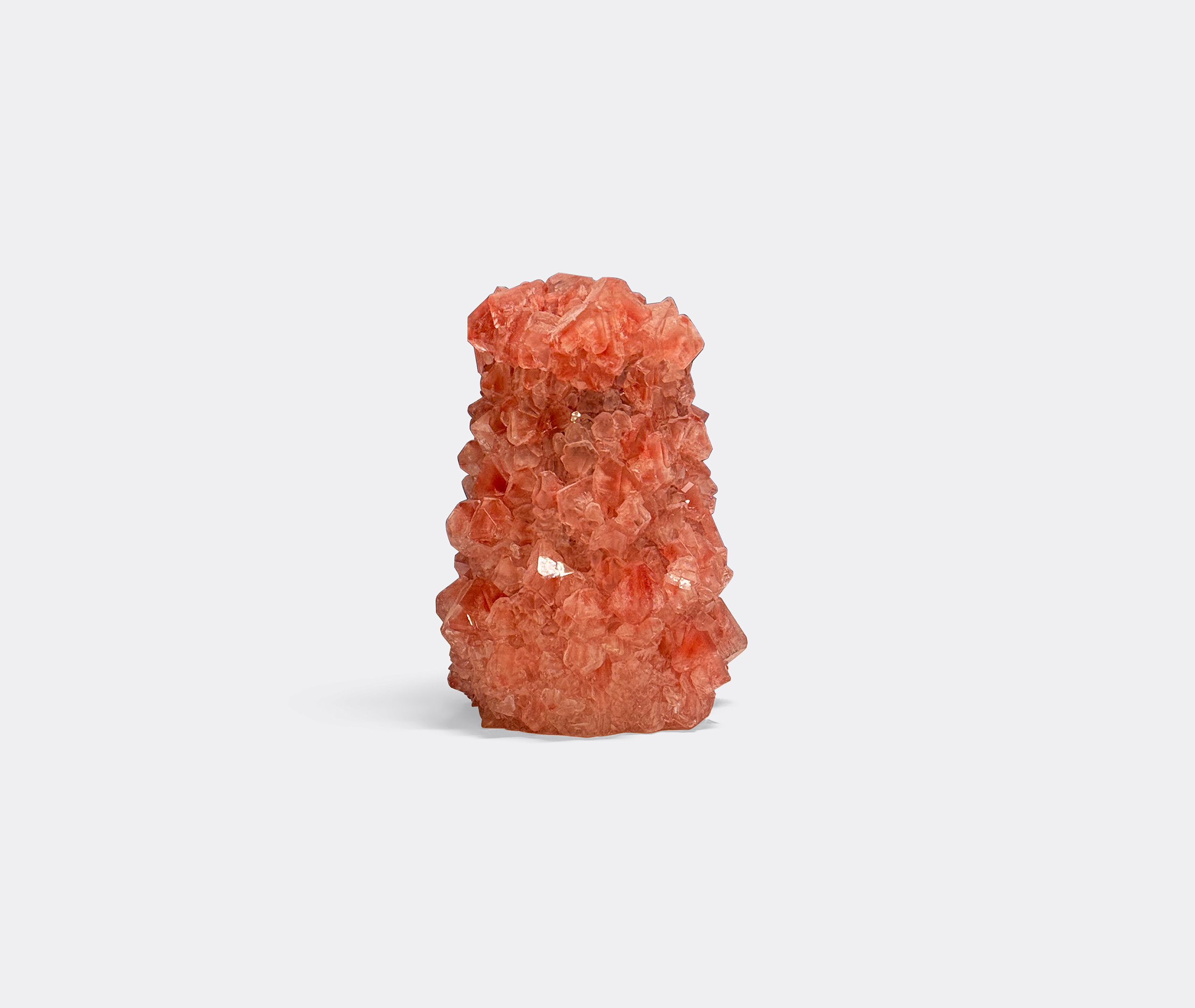 Mineral Series Vases Coral Uni In Orange