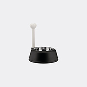 Alessi 'lupita' Dog Bowl, Black -  Accessories Black Uni