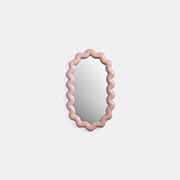 &k Amsterdam 'zigzag' Oval Mirror, Pink -  Mirrors And Clocks Pink Uni