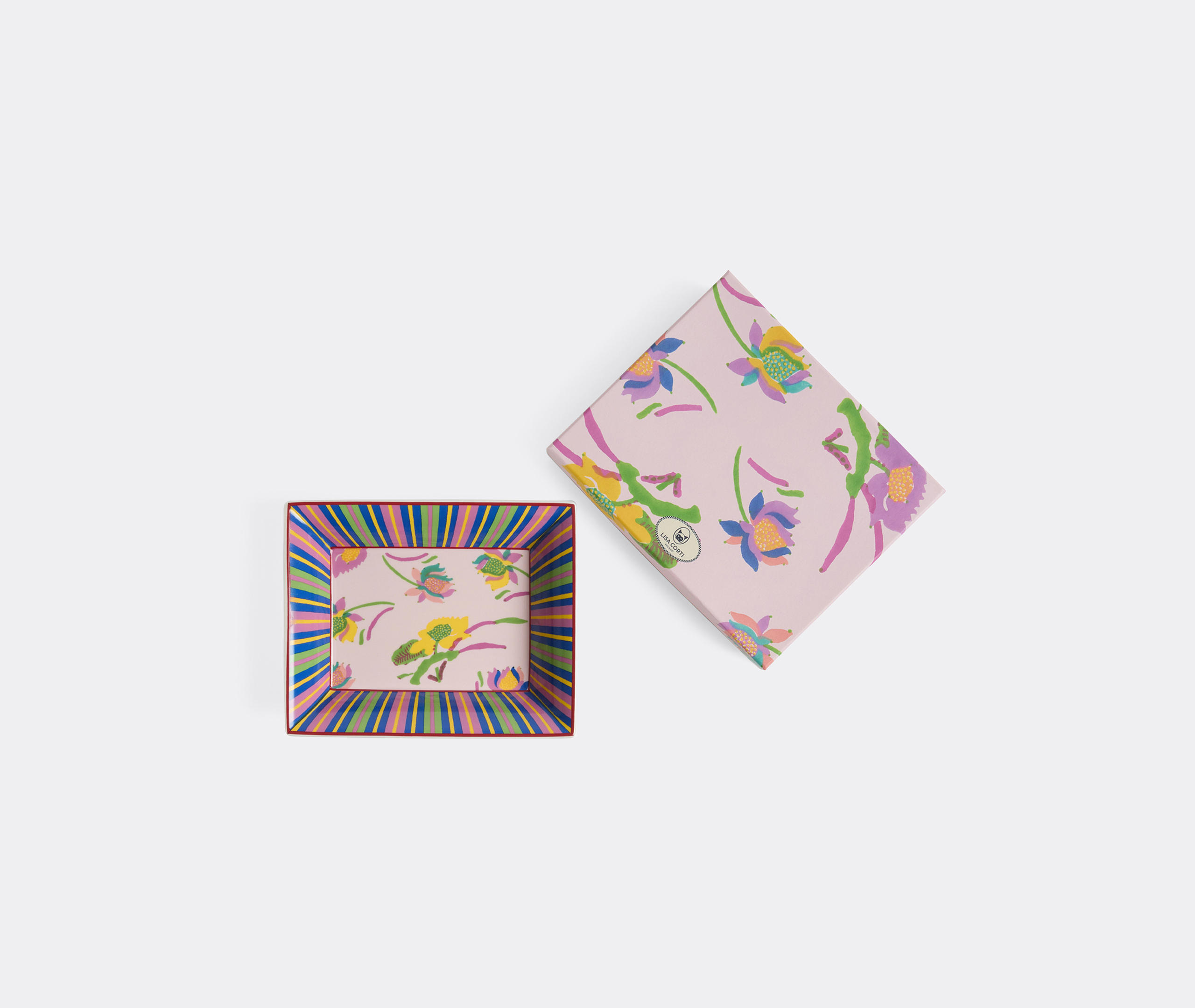 Lisa Corti Decorative Objects Pink Uni In Multi