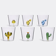 Ichendorf Milano 'desert Plants' Assorted Tumblers, Set Of Six -  Glassware Multicolor Uni