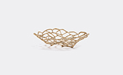 Tom Dixon 'bone' Bowl -  Serving And Trays Brass Uni
