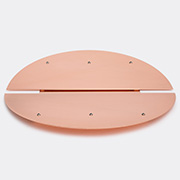 Marta Sala Éditions Decorative Objects Plated Copper Uni In Plated Copper