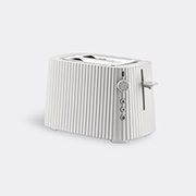 Alessi 'plissé' Toaster, White, Eu Plug -  Kitchen And Tools White Uni