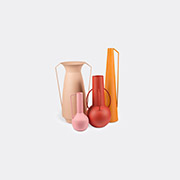 POLSPOTTEN 'roman' Vase, Set Of Four, Sunset -  Vases Pink Uni
