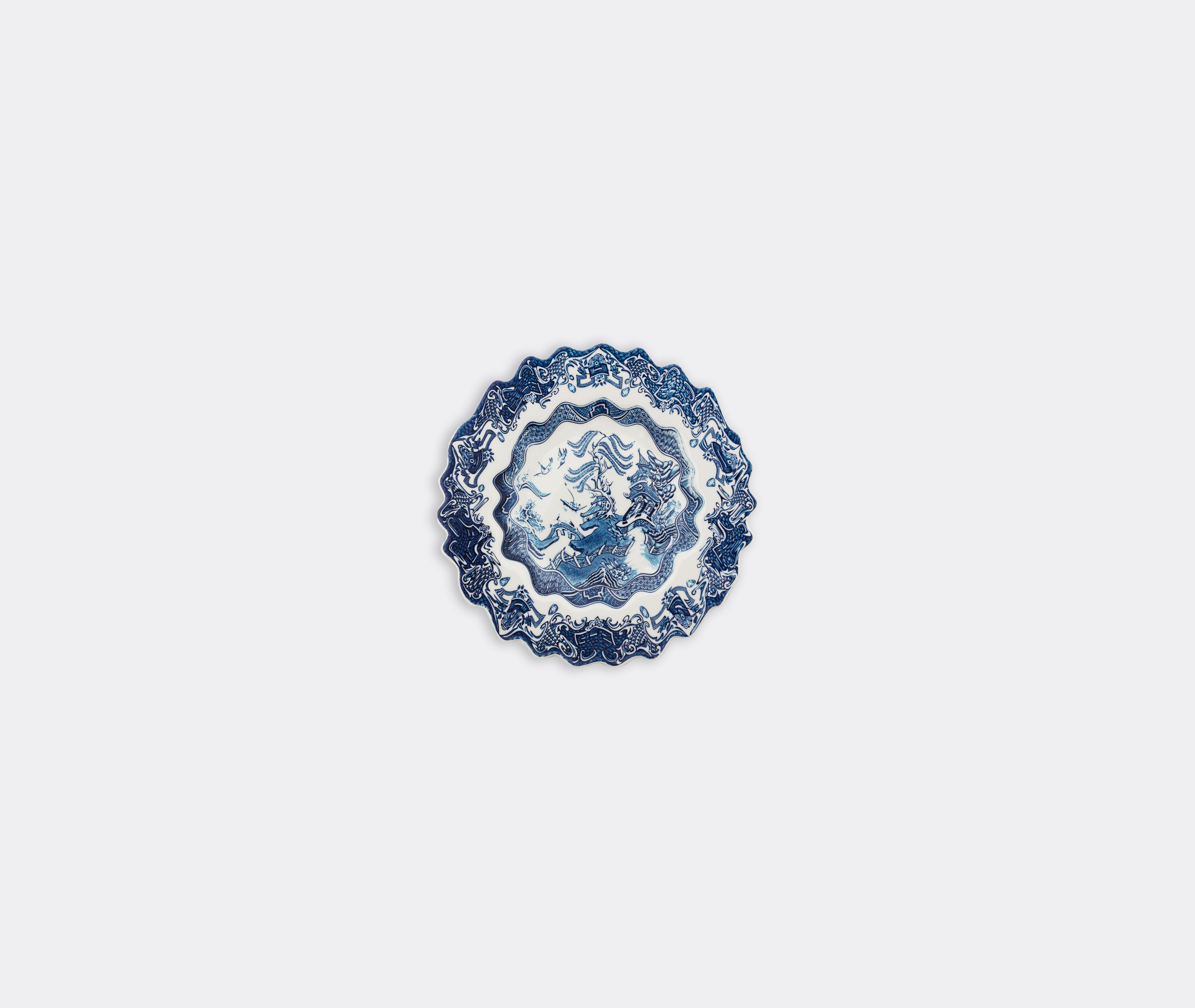 Seletti Tableware Blue Uni In Blue