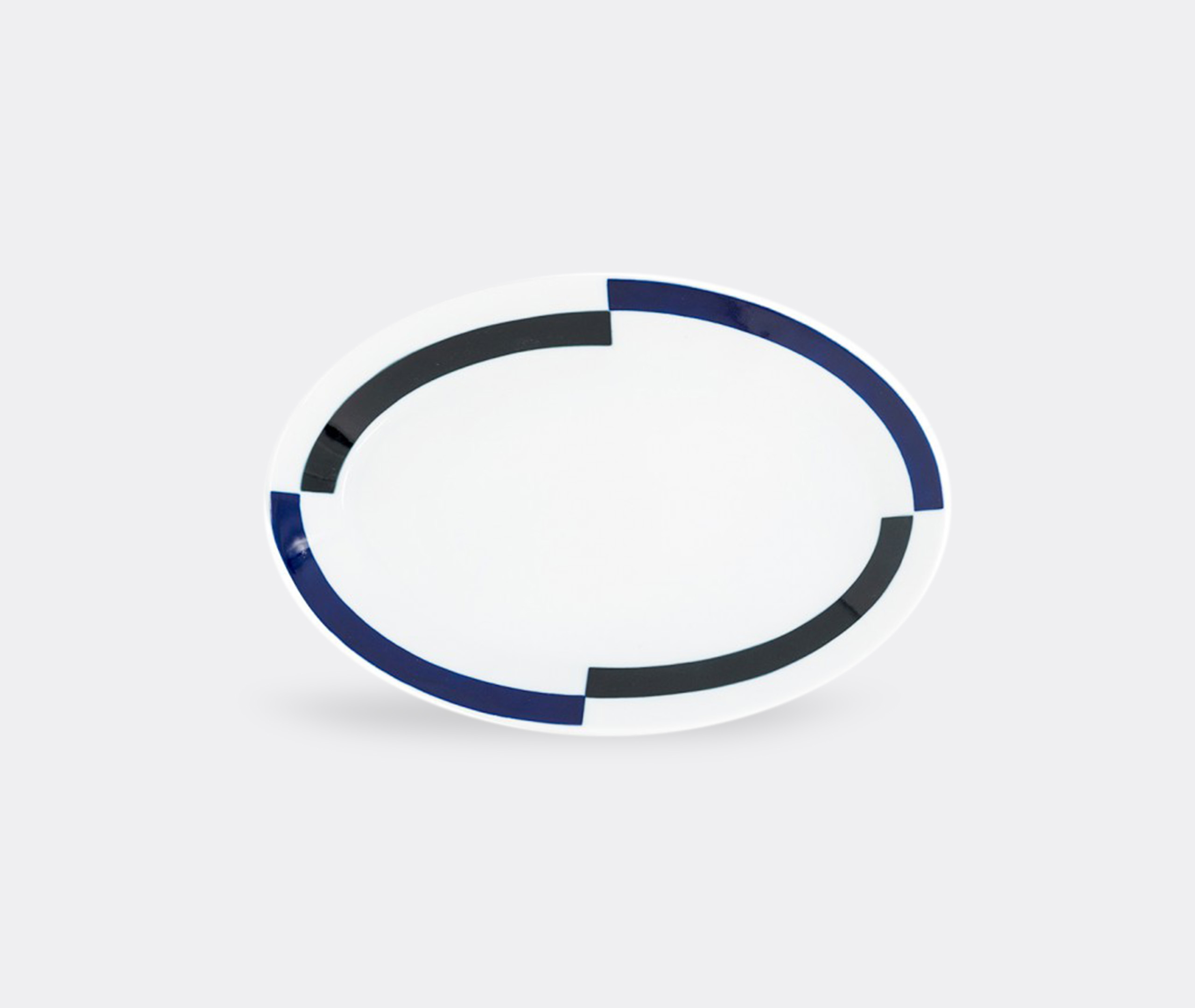 Sargadelos Tableware White&black&blue Uni In White&black&blue