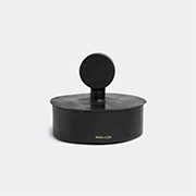Mad et Len 'cristaux' Pot Pourri Totem, Terre Noire, Large -  Candlelight And Scents Black Uni