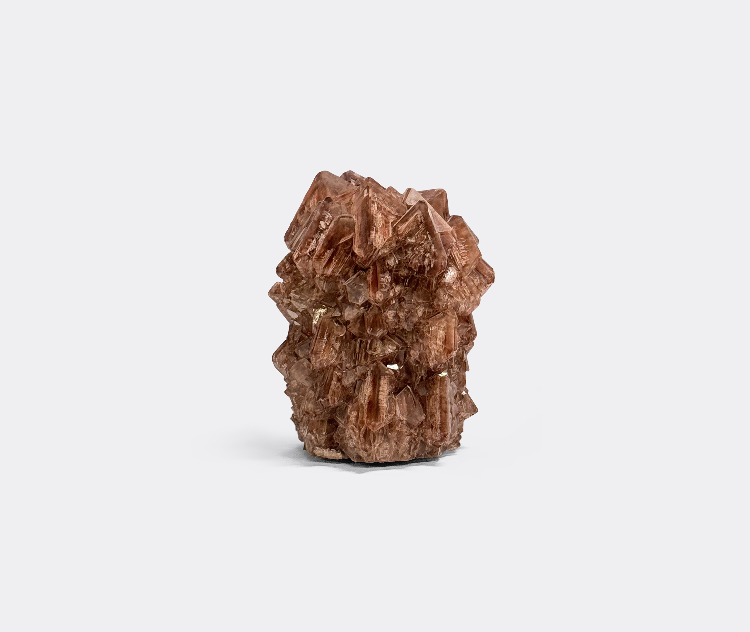 Mineral Series Vases Brown Uni In Brown