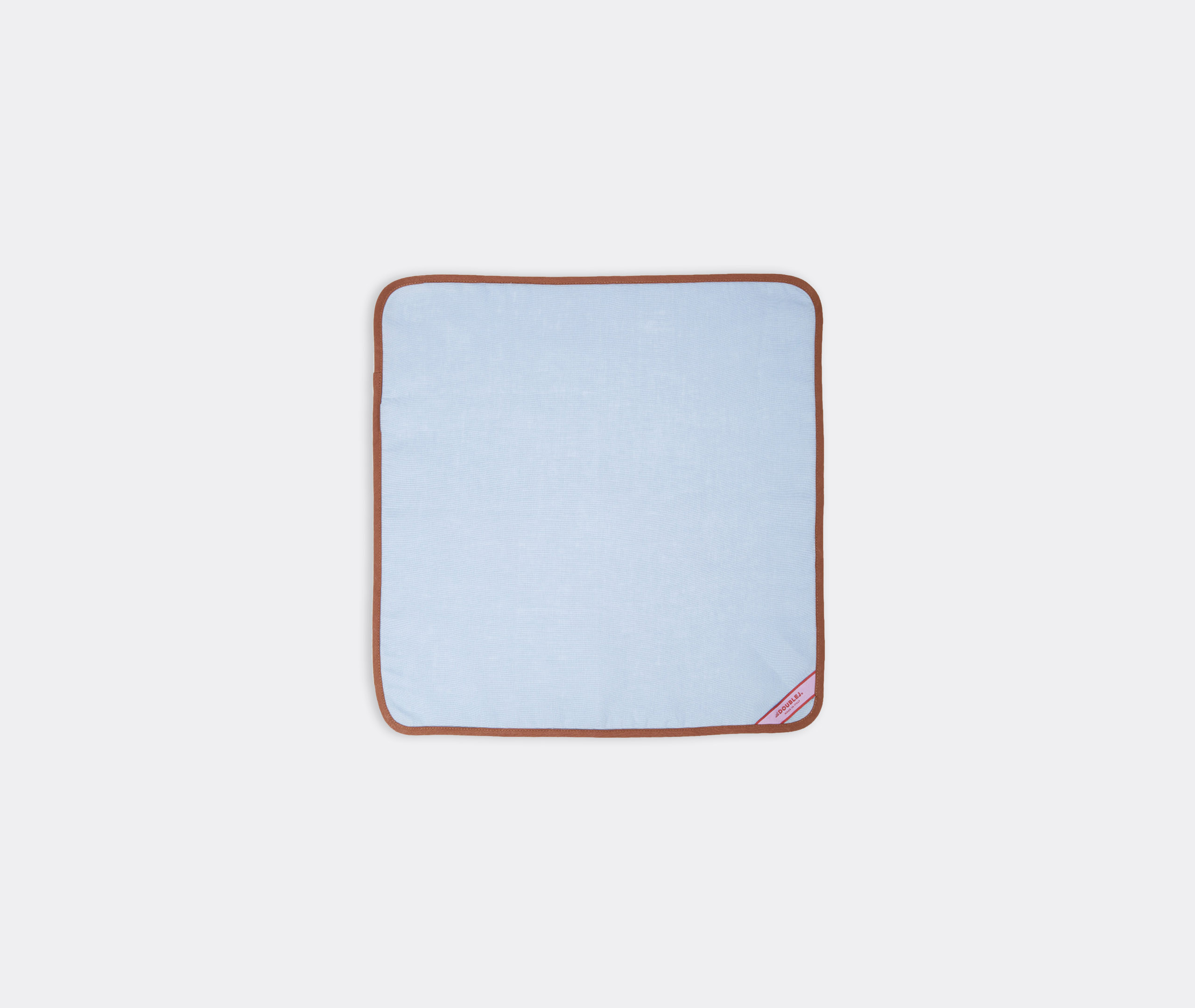 La Doublej Table Linens Blue Uni In Blue