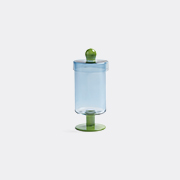 &k Amsterdam 'duo' Jar, Tall, Blue Multicolor -  Tea And Coffee Blue Uni
