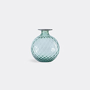Venini 'monofiore' Bottle, M, Green -  Vases Green, Red Uni