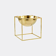Audo Copenhagen 'kubus Bowl', Large, Gold Plated -  Decorative Objects Gold Uni