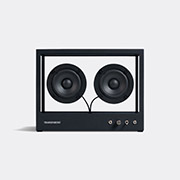 Transparent - Small  Speaker - Black In Black