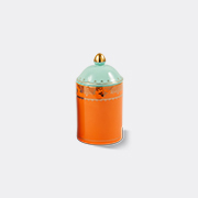 POLSPOTTEN 'grandpa' Lidded Jar, Orange -  Tea And Coffee Orange Uni