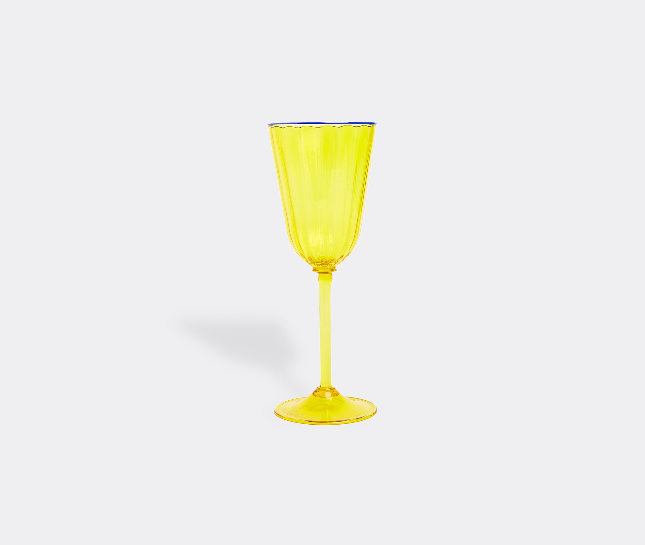 La Doublej Glassware Yellow Uni In Yellow