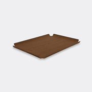 XLBoom 'deck' Rectangular Tray, Medium, Walnut -  Serving And Trays Walnut Uni