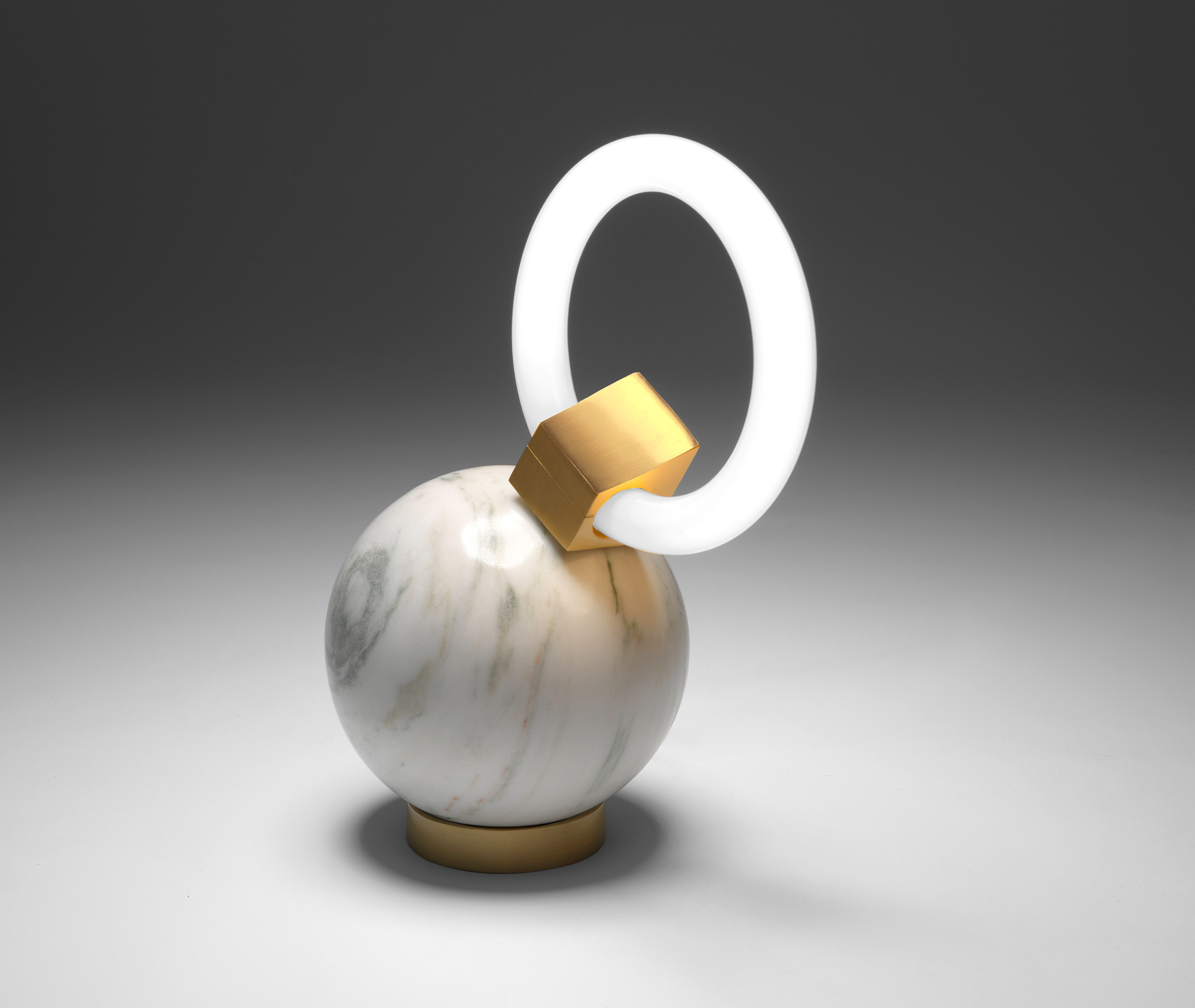 Chris Basias Studio Lighting White In White,gold