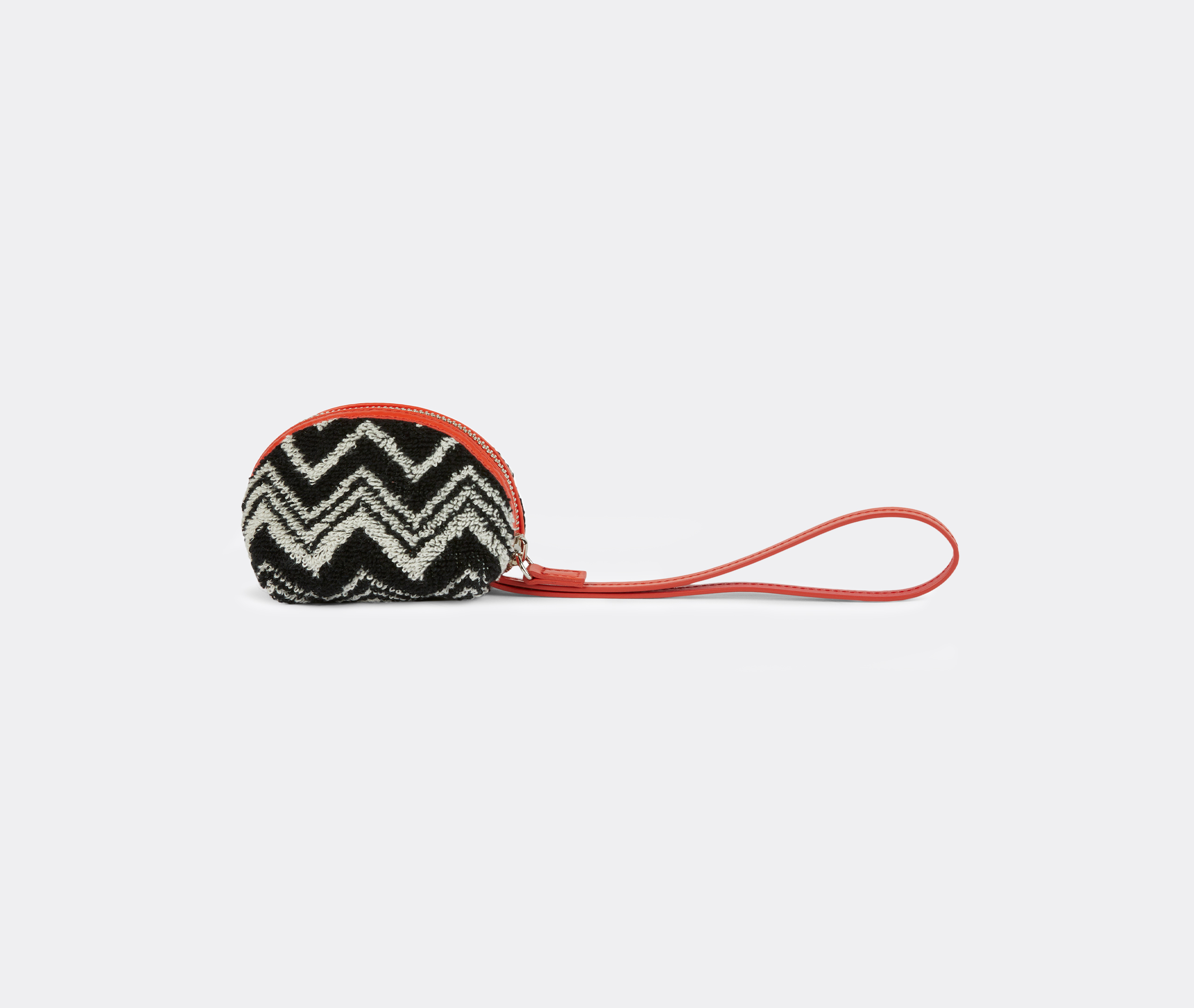 Missoni 'keith' Coin Case -  Travel Black And White Uni