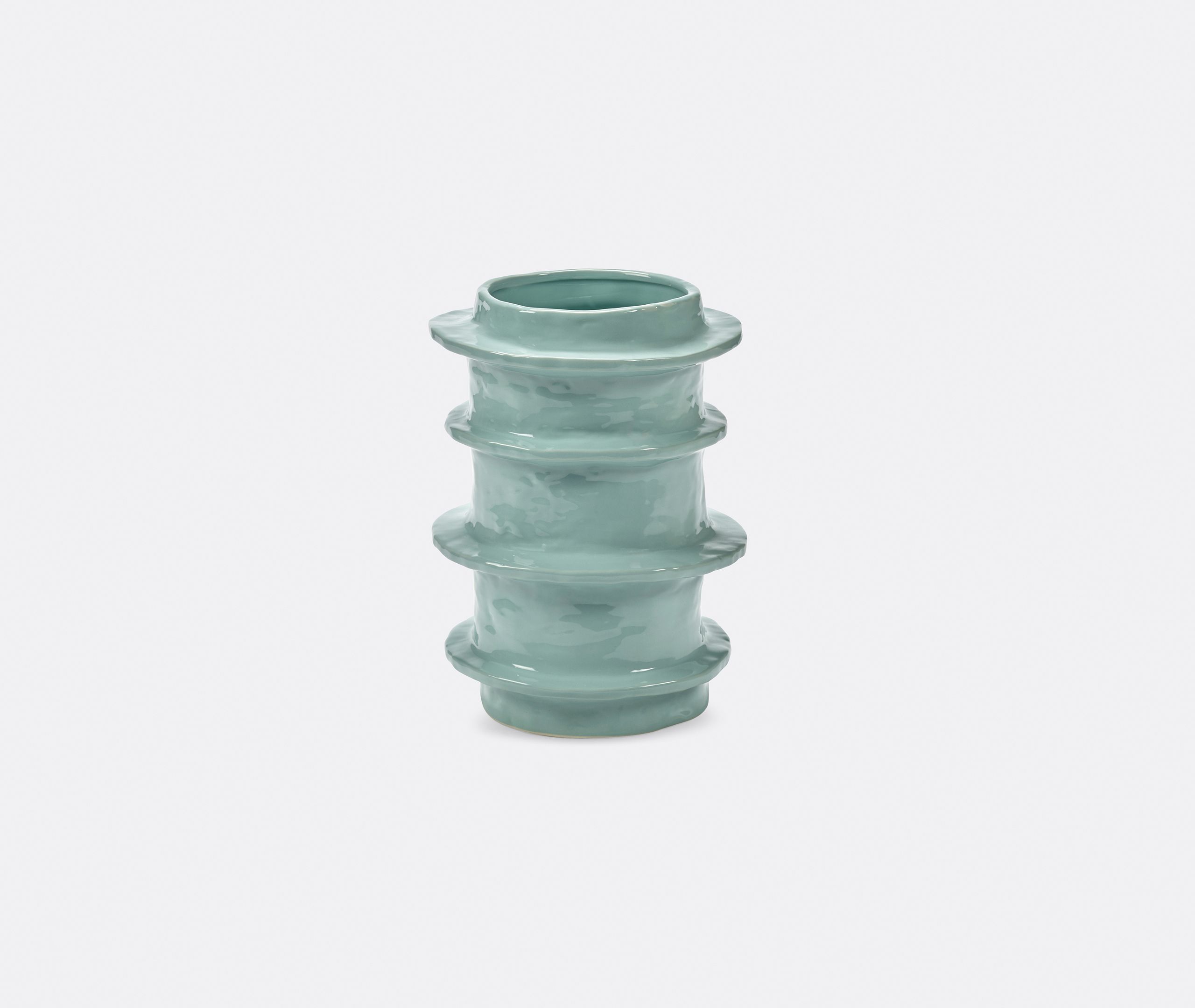 Serax Vases Blue Uni In Blue