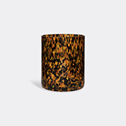Stories of Italy 'macchia Su Macchia' Leopard Vase, Medium -  Vases Black & Topaz Uni