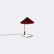 Hay 'matin' Table Lamp, Small, Eu/uk Plug -  Lighting Oxide Red Uni