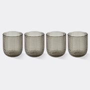 POLSPOTTEN Rooftop' Tumbler, Set Of Four, Light Grey -  Glassware Grey Uni
