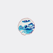 Seletti Tableware Blue Uni In Blue