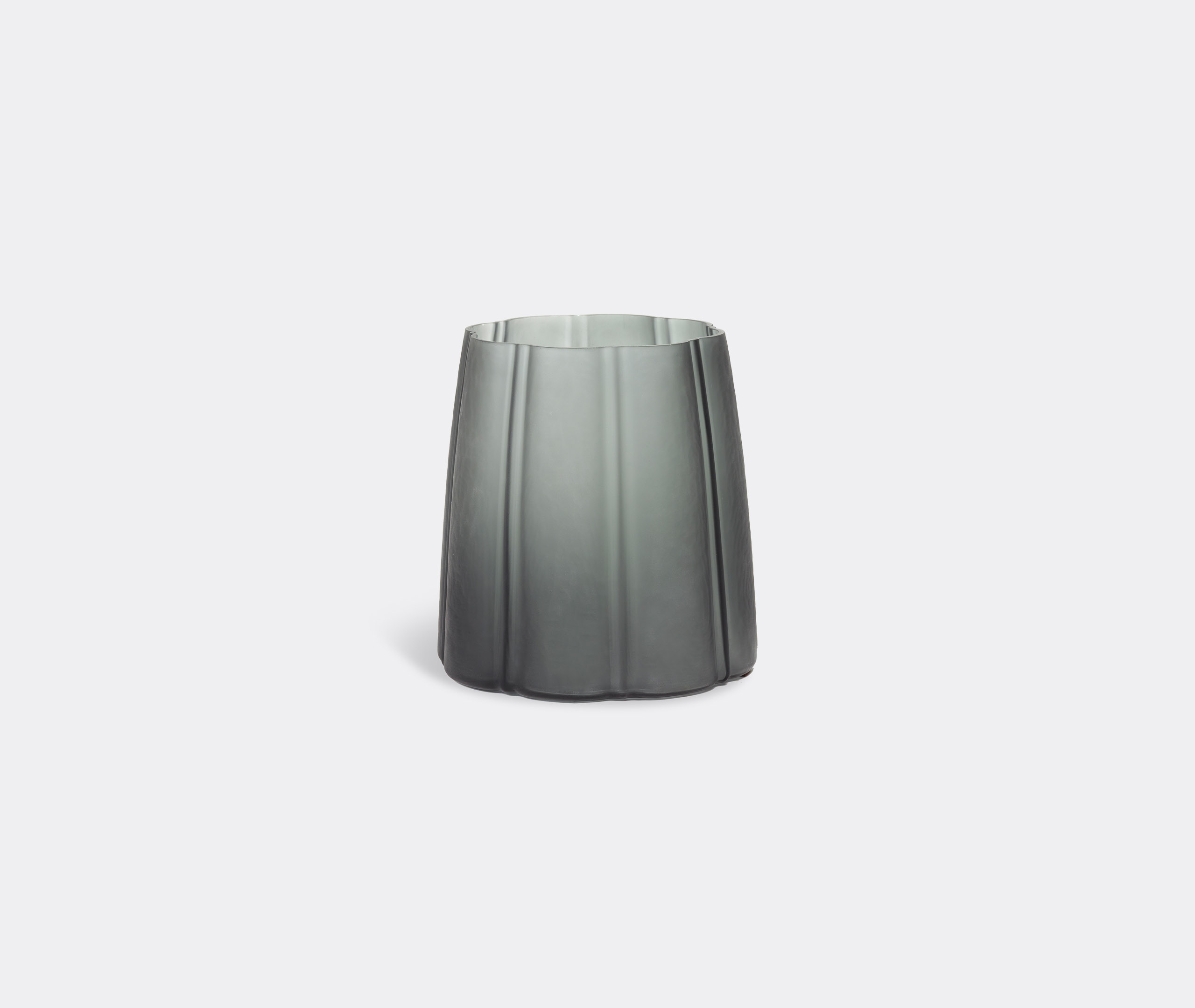 Serax Vases Dark Grey Uni In Dark Grey