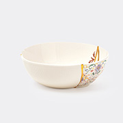 Seletti 'kintsugi' Bowl -  Serving And Trays White/multicolor Uni