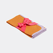 La Doublej Table Linens Orange Uni In Orange
