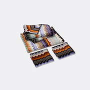 Missoni 'giacomo' Towels, Set Of Five, Green -  Bath Linens Green Multicolor Uni