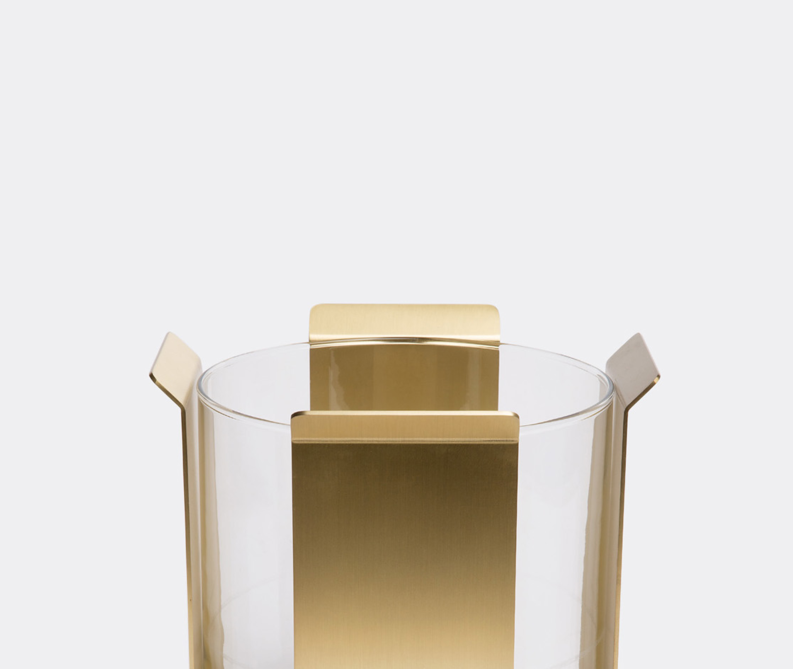 Marta Sala Éditions Vases Mat Brass Uni In Mat Brass