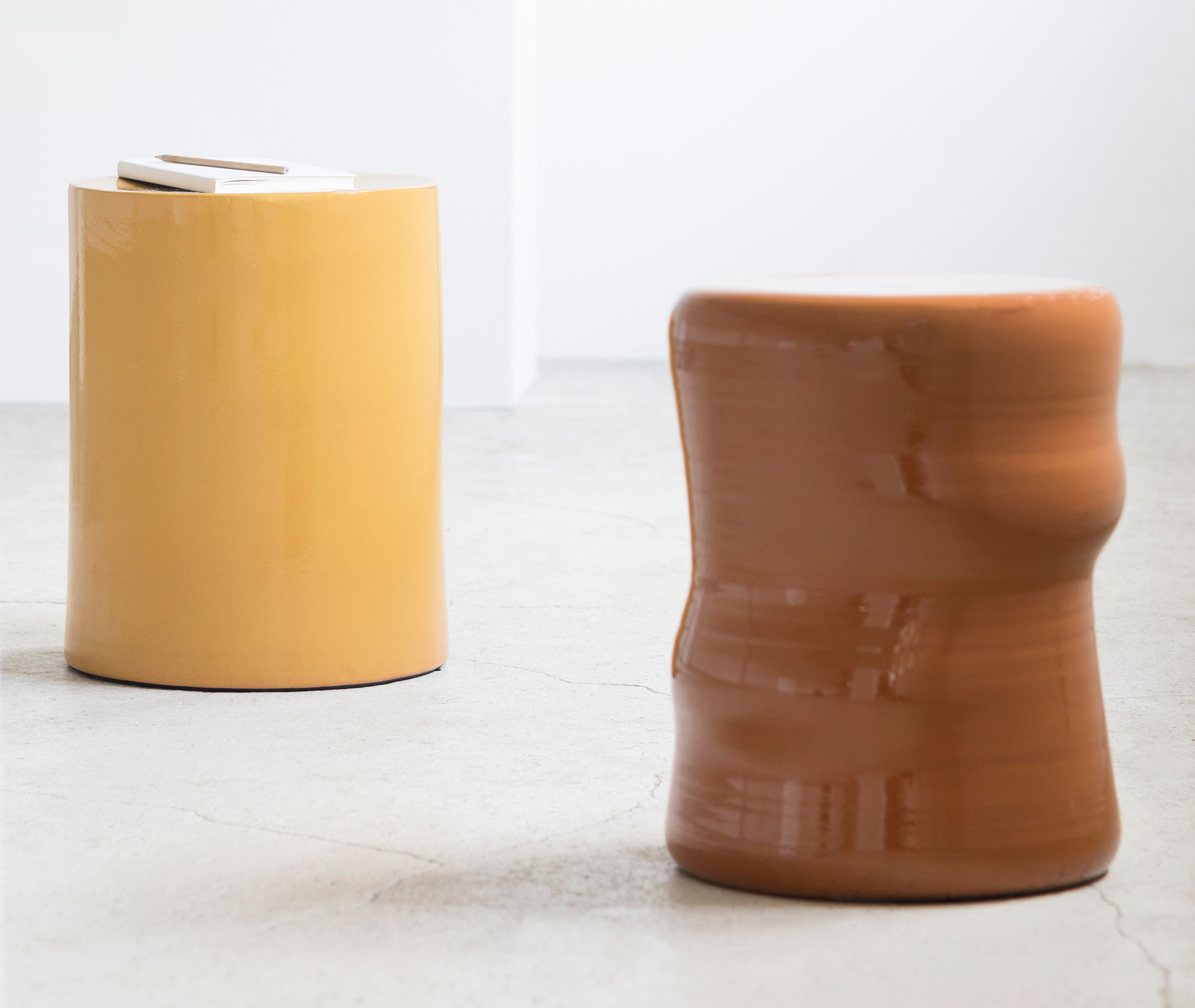 Serax Tables And Consoles Ocher Uni In Ocher