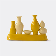 POLSPOTTEN 'shanghai' Vase, Yellow -  Vases Yellow Uni