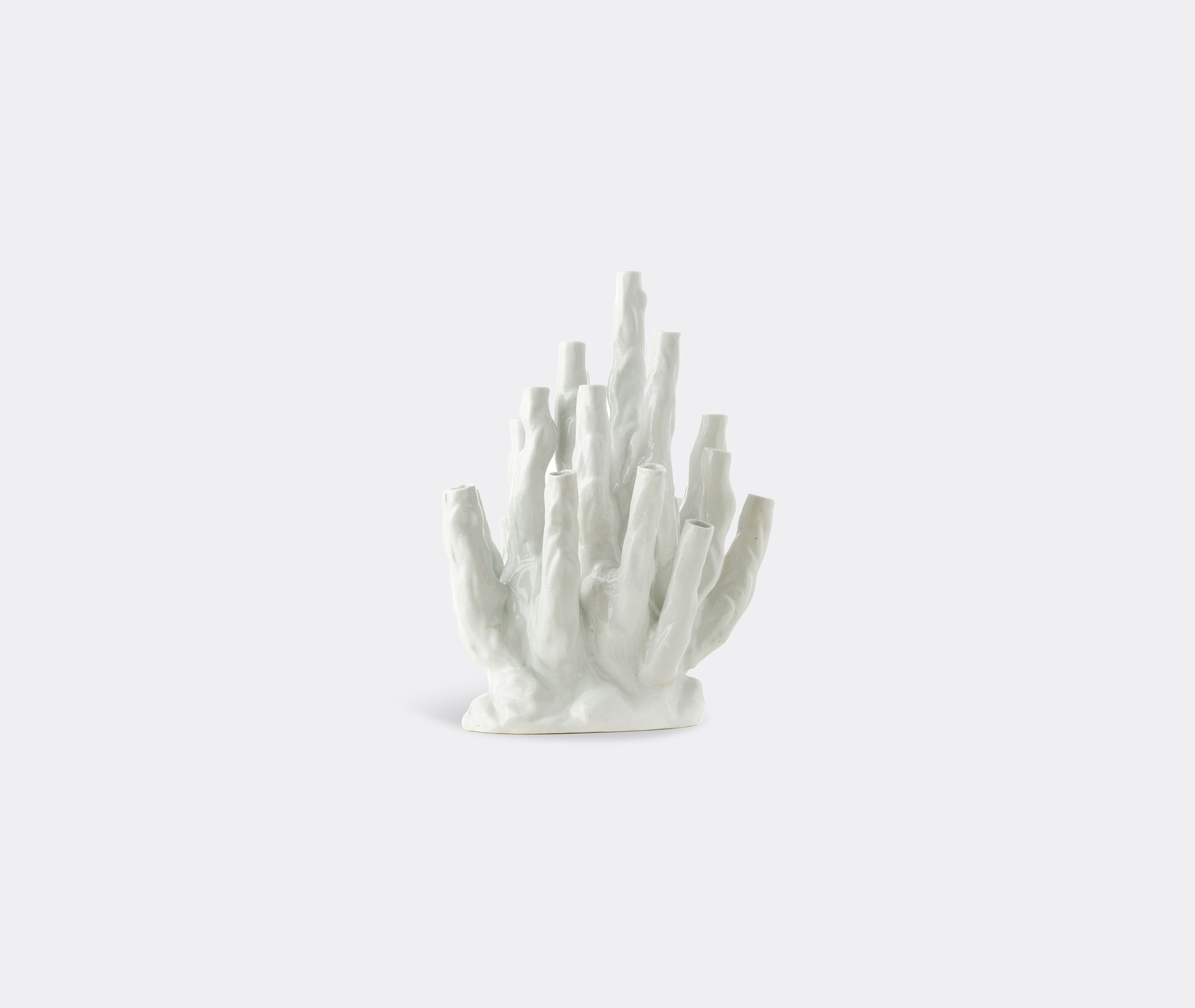 Polspotten Vases White Uni In White