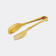 Sambonet 'living' Serving Tongs -  Cutlery Gold Uni