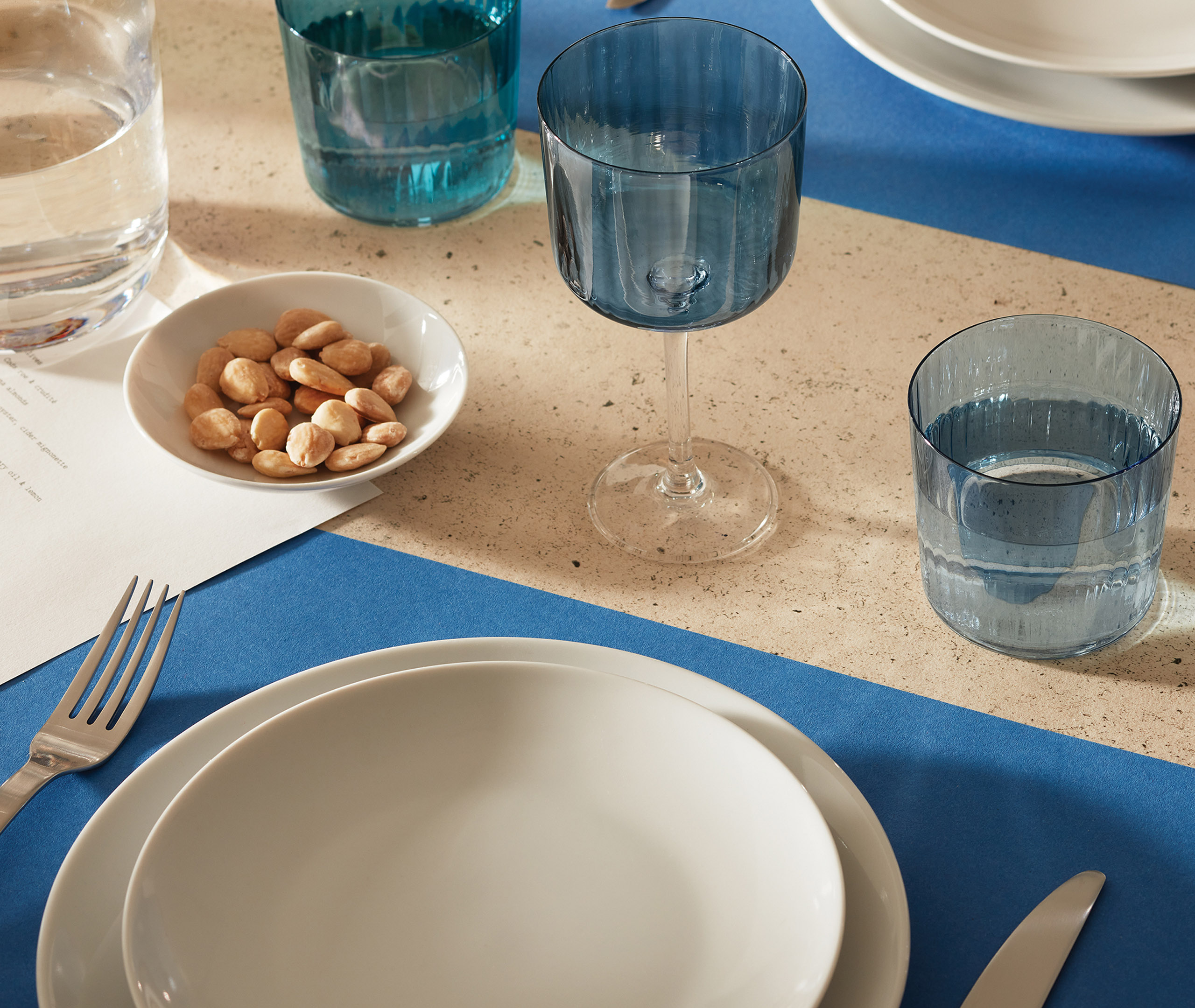 Lsa International Gems Wine Glass (set Of Four) In Blue