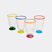 La Doublej Glassware Multicolor Uni