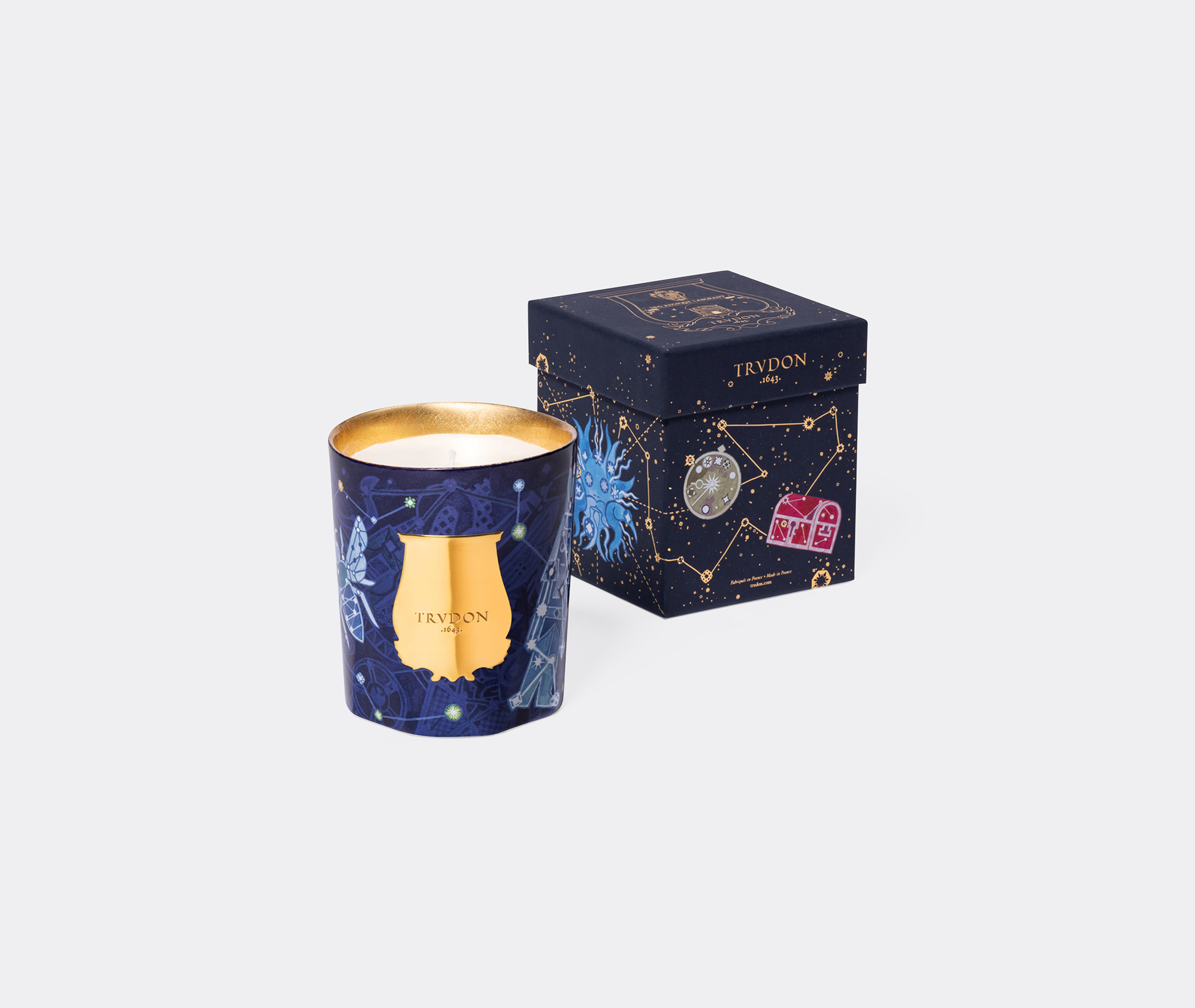 Trudon Candlelight And Scents Blue Uni In Blue