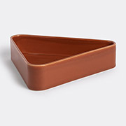 Raawii 'canvas' Centrepiece, Brown -  Serving And Trays Brown Uni