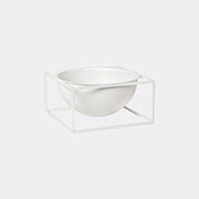 Audo Copenhagen 'kubus Centerpiece Bowl', Large, White -  Decorative Objects White Uni