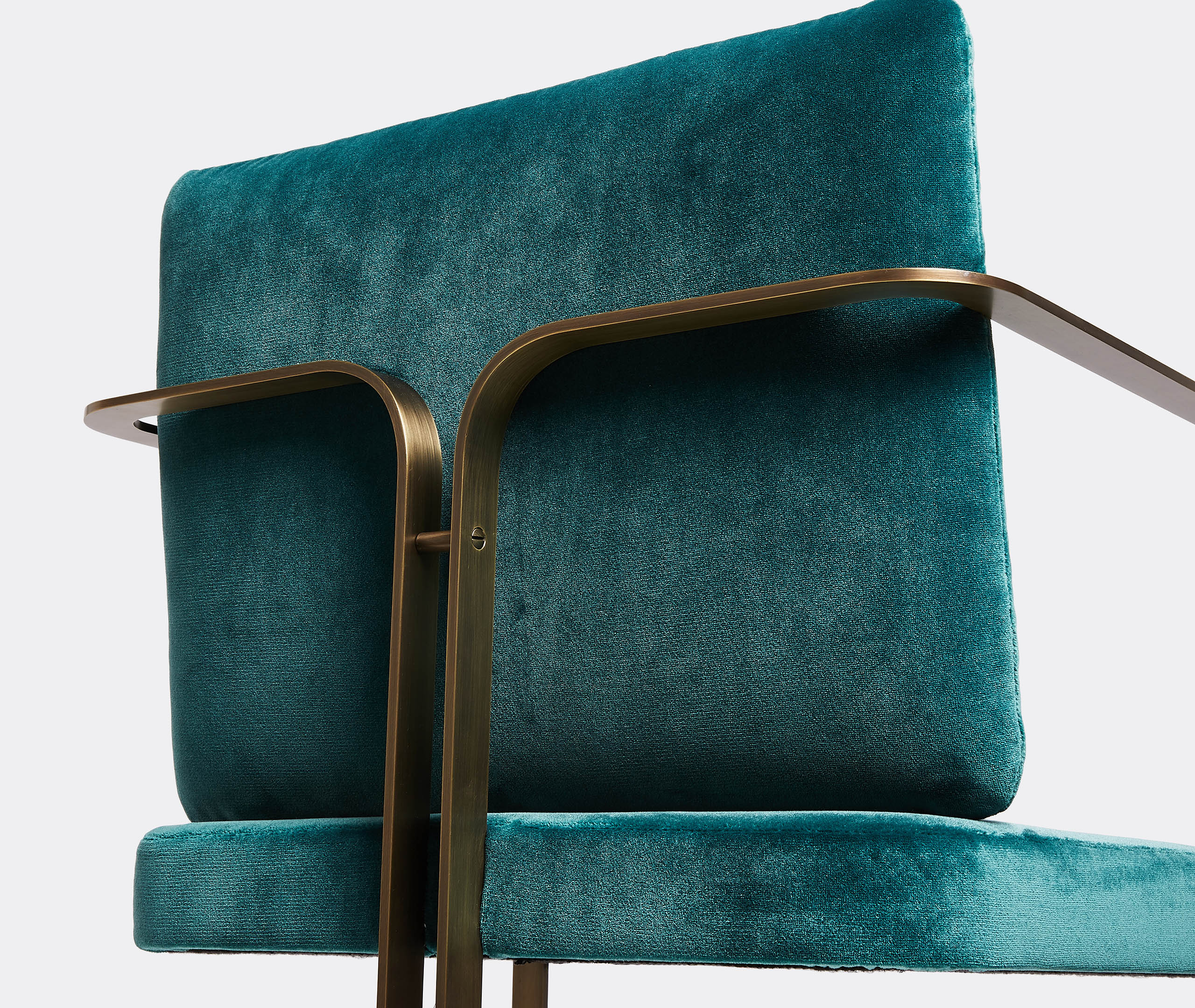Marta Sala Éditions Seating Bronze In Bronze, Celadon