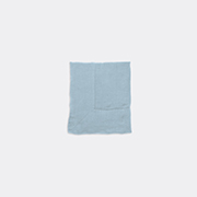 Once Milano Table Linens Light Blue Uni In Light Blue